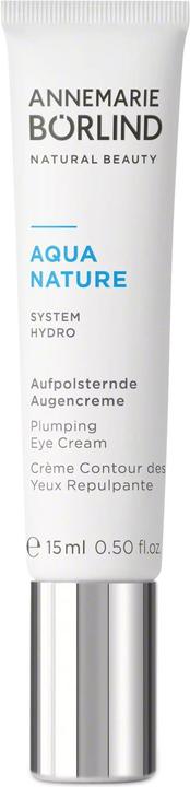 Actual product image Annemarie Börlind AQUANATURE Upholstering eye cream (Crème, 15 ml, Day + Night)