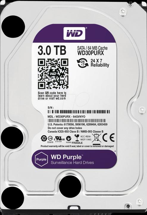 Produktbild WD Purple (3 TB, 3.5")
