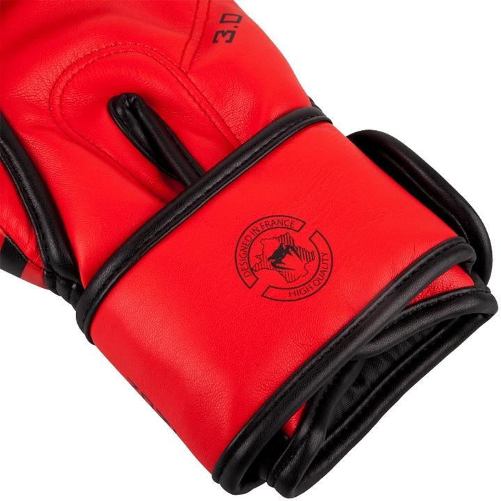 Immagine prodotto Venum Guanti da boxe Challenger 3.0 - Nero/Rosso (16 OZ, Taglia unica)