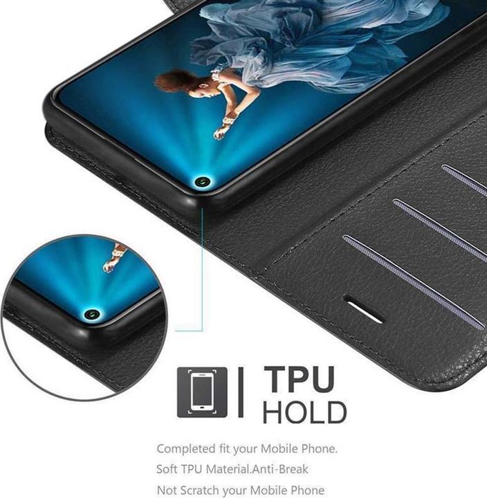 Productafbeelding Cadorabo Boek met kaft met standfunctie (Huawei Nova 5T, LG K20, TCL 20S)