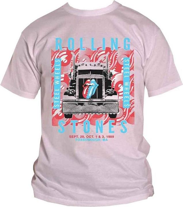 The Rolling Stones Adult Steel Wheels TShirt