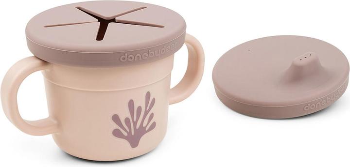 Image du produit Done by Deer Set Snack & Gobelet Wally Rose