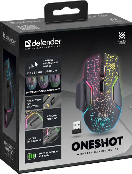 Image du produit Defender Oneshot GM-067 (Sans fil)