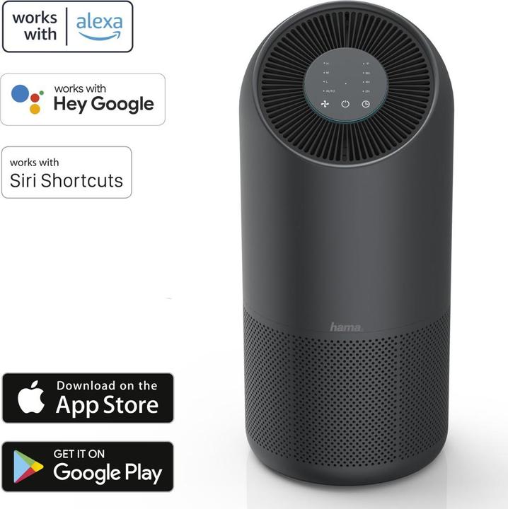 Image du produit Hama Purificateur d'air Smart triple filtre (65 m²)