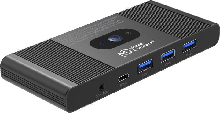 Productafbeelding MicroConnect Displayport & USB 2 naar 1 weg
