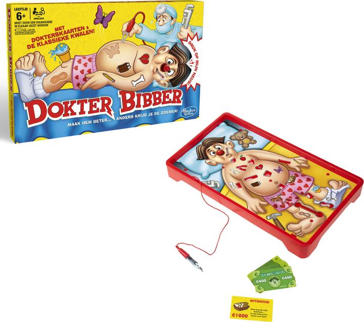 Actual product image Hasbro Gaming Operation Game (Dutch)