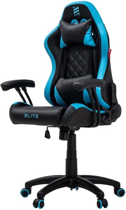 Produktbild Elite Gaming Stuhl, Schwarz-blau