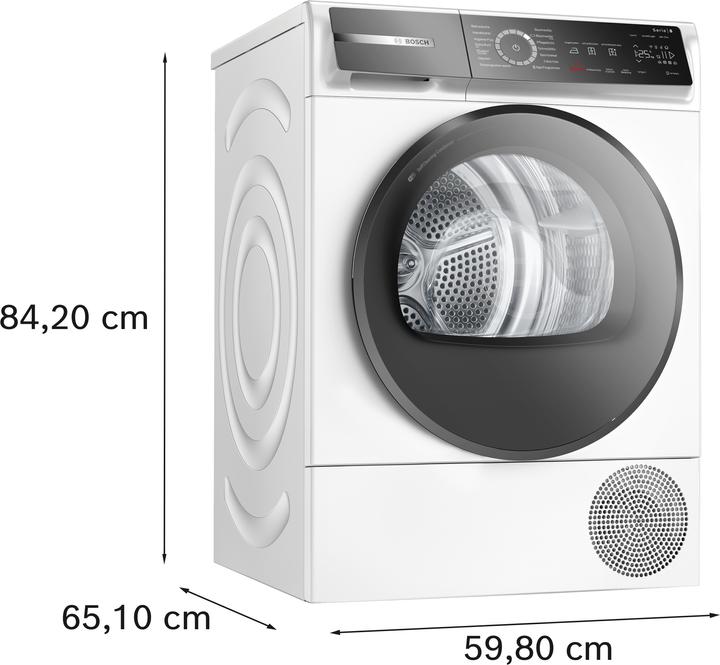 Produktbild Bosch Hausgeräte WQB235B40 (8 kg, Rechts)