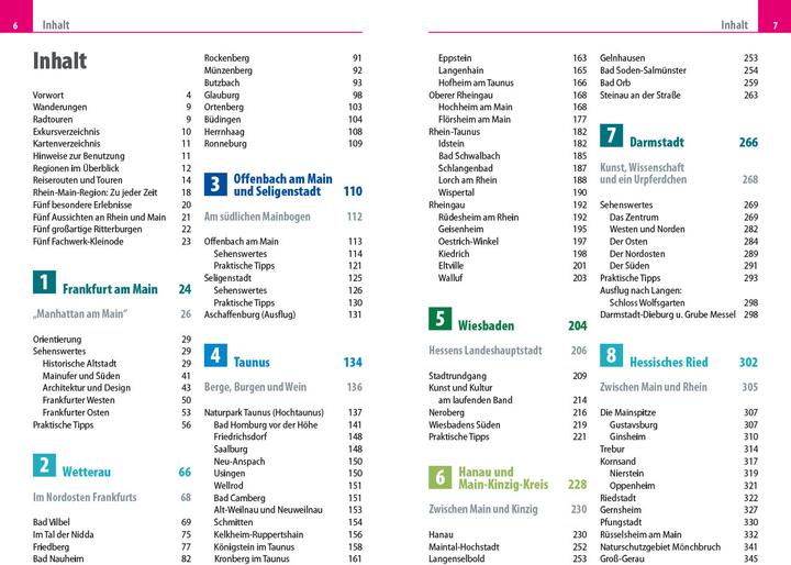 Produktbild Reiseführer Rhein-Main-Region mit Taunus und Odenwald (Deutsch, Simon Hart, Lilly Nielitz-Hart, 2021)