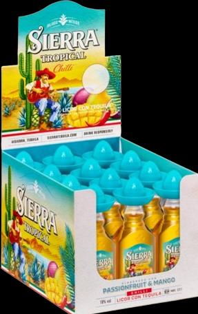 Immagine prodotto Sierra Tequila Liquore TROPICALE MINIATURE Scatola / (12 x 5 cl)