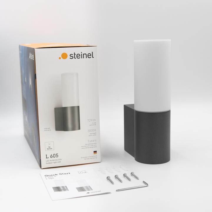 Immagine prodotto Steinel Luce esterna a LED L 605 M Alu (729 lm, IP44)
