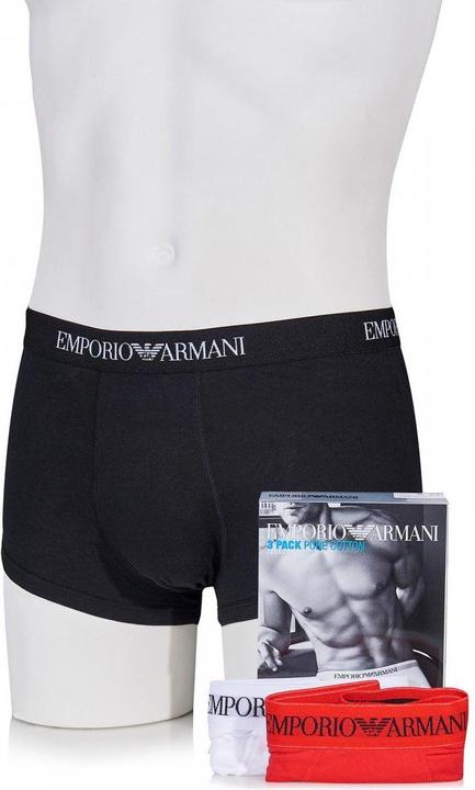 Produktbild Emporio Armani Boxershorts Casual Bequem sitzend (M, 3er Pack)