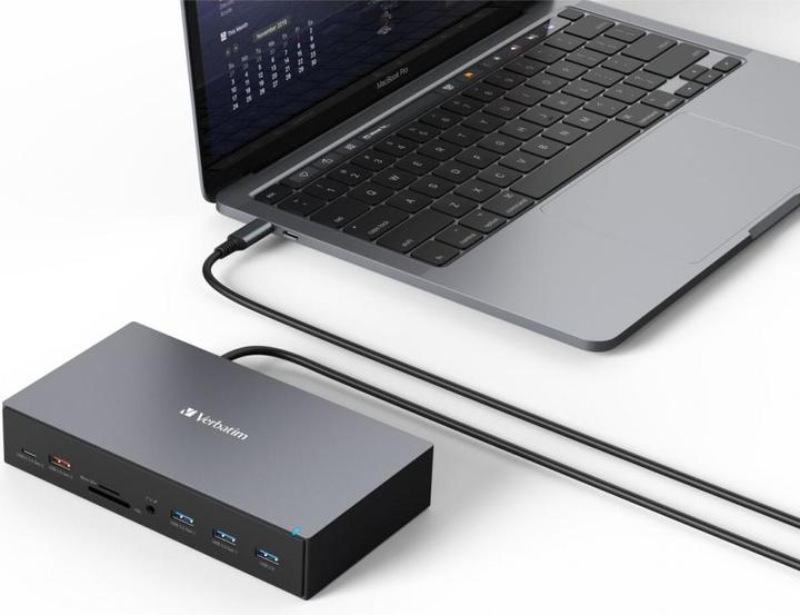 Produktbild Verbatim USB-C Pro Docking Station 17 Port CDS-17 (USB-C, 17 Ports)