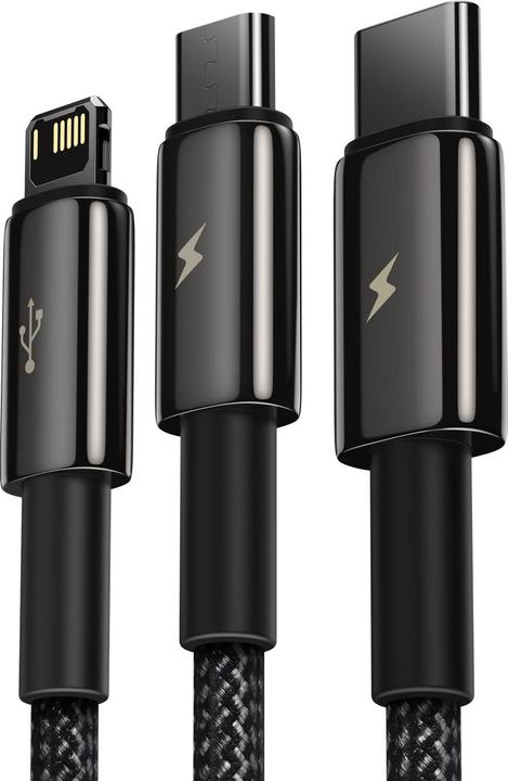 Produktbild Baseus USB A – USB C, Lightning, USB Micro B (1.50 m, USB 2.0)