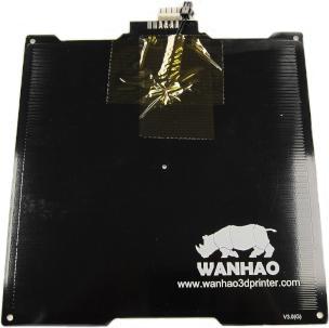 Actual product image Wanhao Duplicator D6 heated build platform V3