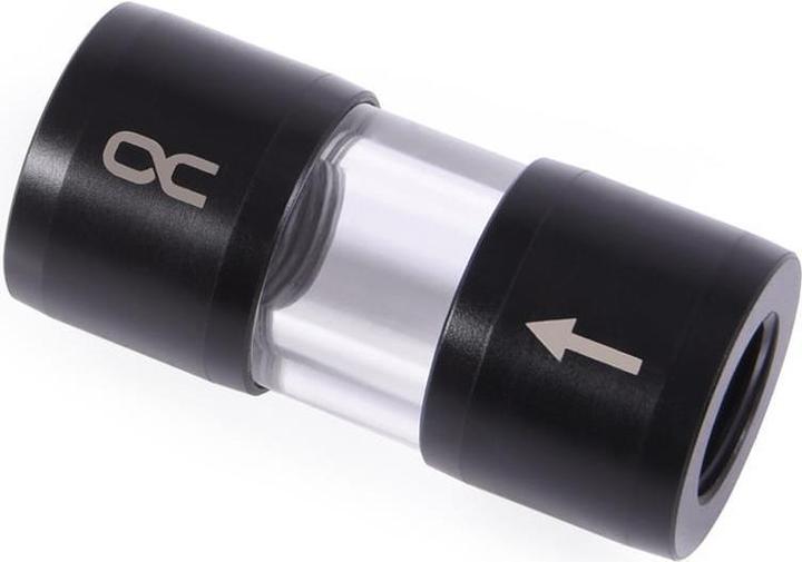 Actual product image Alphacool Icicle acrylic/acetal inline filter G1/4 IG