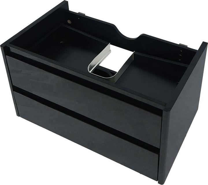 Produktbild Mendler Waschbeckenunterschrank, Waschtischunterschrank Waschtisch Badezimmer, hochglanz Soft-Close 50x80cm