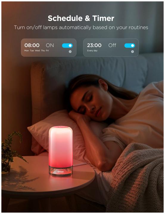 Actual product image Govee RGBICWW Table Lamp (500 lm)