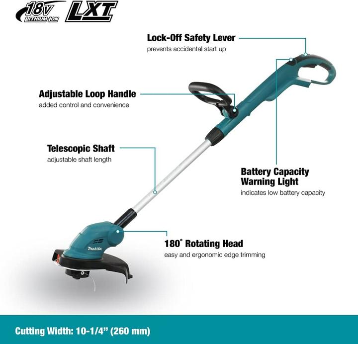 Immagine prodotto Makita Dur181z (Filo di taglio)