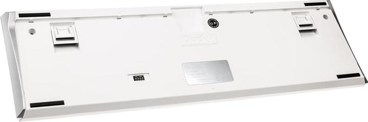 Produktbild Ducky One 3 Classic Pure White Gaming Tastatur, RGB LED - MX-Red (US) (US, Kabelgebunden)