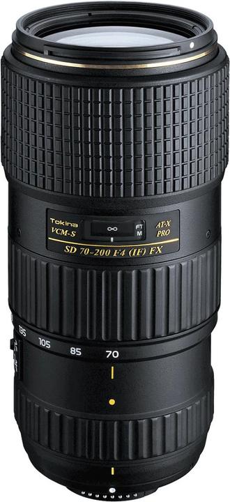 Image du produit Tokina AT-X 70-200mm f/4 PRO FX VCM-S, Nikon (Nikon DX, Nikon F, Plein format)