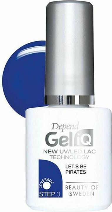 Actual product image Beter Better Depend Gel Iq Esmalte Lets Be Pira 41010 (Navy blue, Gel-Effect Nail Polish)