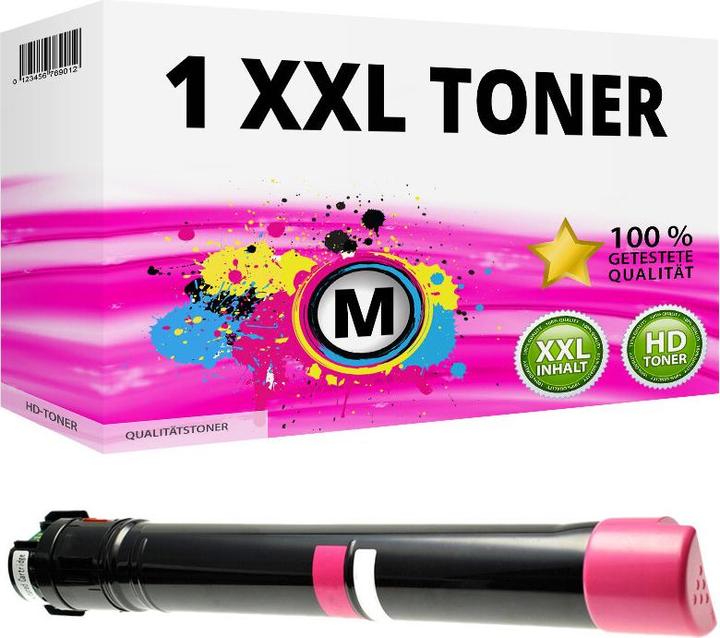 Actual product image Druckfuxx XXL Toner für Xerox Phaser 7500 N 7500 DN 7500 DT 7500 DX 106R01437 Ma