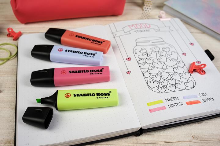 Immagine prodotto STABILO Evidenziatore BOSS ORIGINAL Pastel, display da 45 pz. (Assortito, 5 mm, 45 x)
