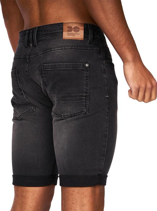 Actual product image Crosshatch Mens Tadcaster Denim Shorts (36)