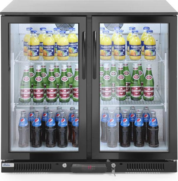 Produktbild Hendi Bar Kühlschrank doppeltürig 200 l 230V 160W (180 l)