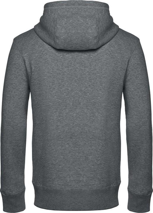 Actual product image B&C King hoodie with full-length zip (3XL)