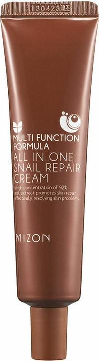 Mizon Regenerating face cream with snail secretion filtrate 92% (All In One Snail Repair Cream) (35 ml, 24h Creme)