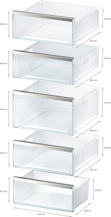 Produktbild Bosch Hausgeräte GSN51DWDPH (Freistehend, 290 l)