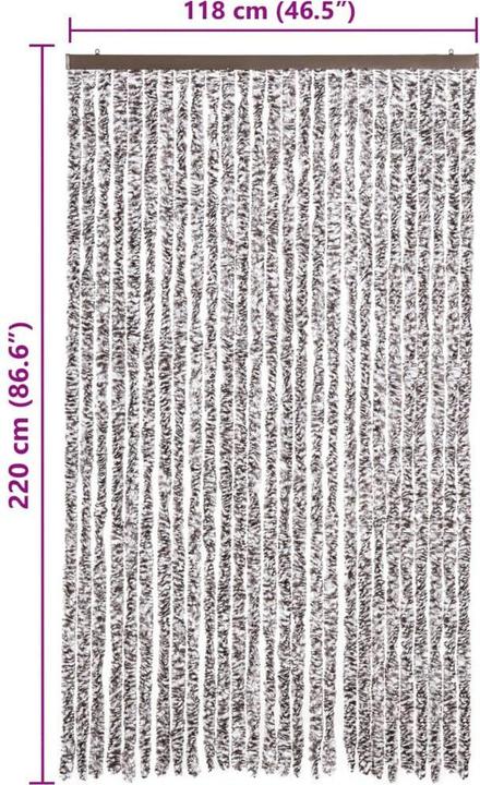 Produktbild VidaXL Fliegengitter (120 x 220 cm)