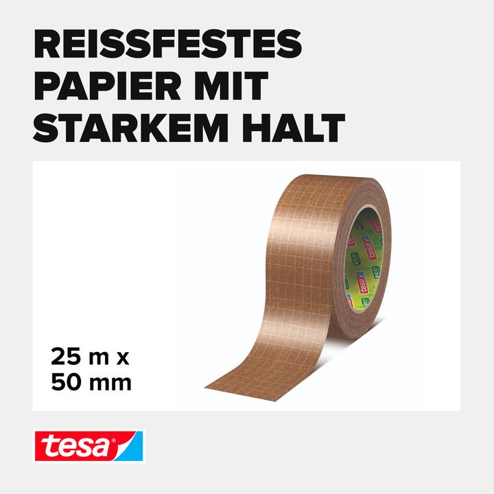 Immagine prodotto tesa Nastro da imballaggio in carta ecoLogo Ultra Strong (50 mm)