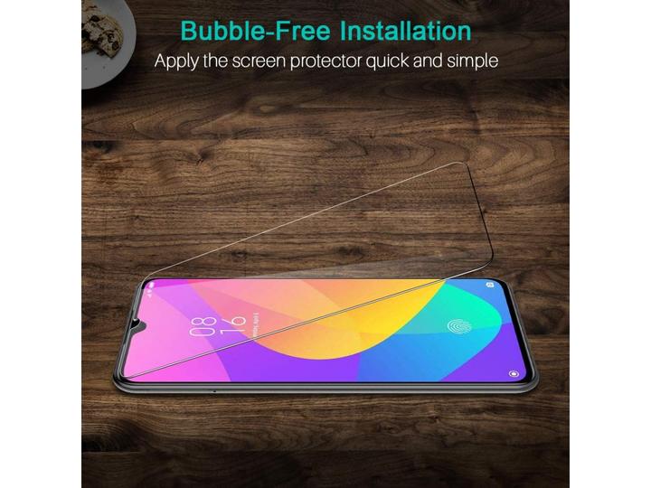 Produktbild Screenguard Xiaomi Mi 9 Lite Panzerglas Schutzfolie Case Friendly Design (1 Stück, Xiaomi Mi 9 Lite)