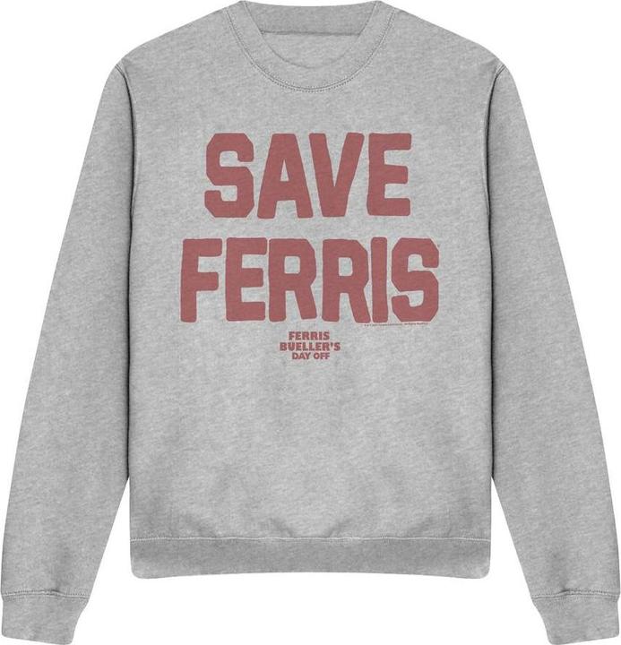 Image du produit Ferris Bueller´s Day Off Ferris Bueller's Day Off - Sweat SAVE FERRIS - Adulte (XXL)