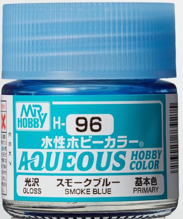 Actual product image Mr.Hobby Mr Hobby -Gunze Aqueous Hobby Colors (10 ml) Smoke Blue