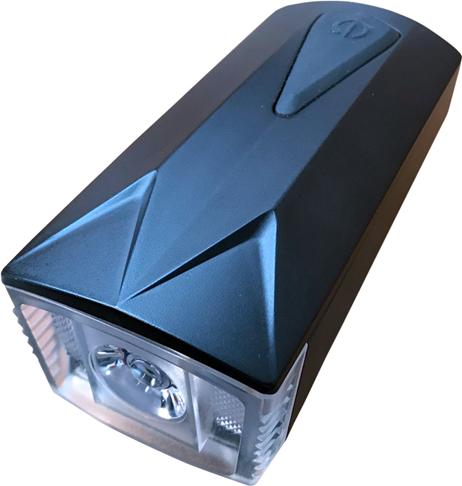 Produktbild Devilbiss Frontlicht schwarz für Rollatoren und Rollstühle