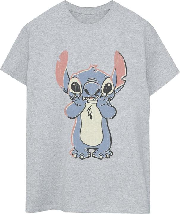 Immagine prodotto Disney Lilo And Stitch Big Print Maglietta Ampia Donna (XXL)