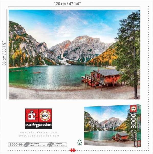 Produktbild Educa Wildsee im Herbst 3000 Teile Puzzle (3000 Teile)