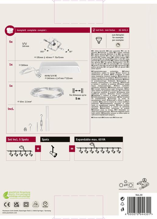 Actual product image Paulmann Mac II