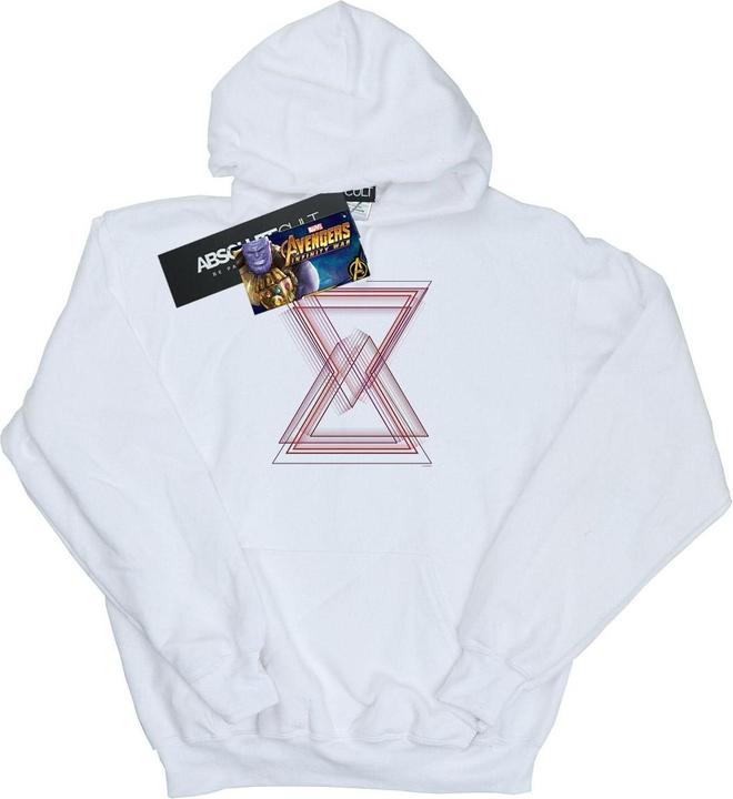 Immagine prodotto Universal Textiles Felpa con Cappuccio con Coulisse Vedova Nera Uomo (3XL)