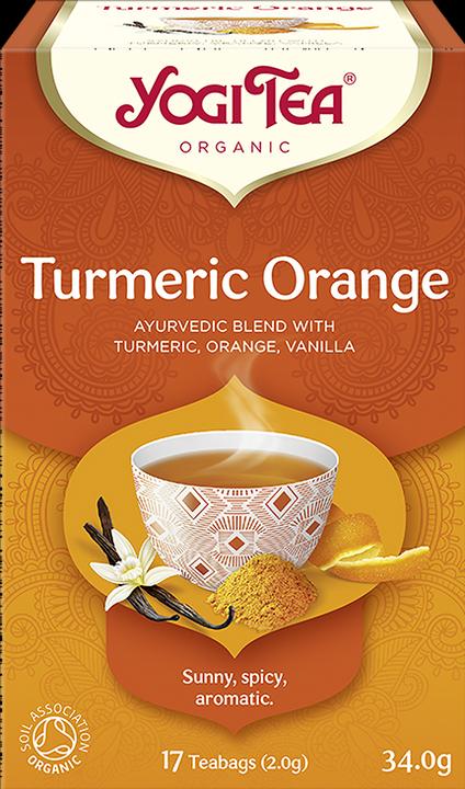 Produktbild Yogi Tea Kurkuma Orange Kurkuma -Tee (Kurkumaorange) Bio (17 x 2 g) 34 g - Yogi -Tee (34 g)