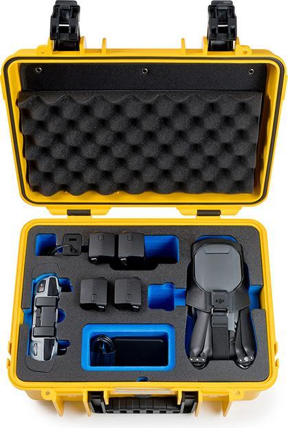 Image du produit B&W International DJI Mavic 3 Fly More Combo valise de transport B&W type 4000 jaune (Valises de drone, DJI Mavic 3)