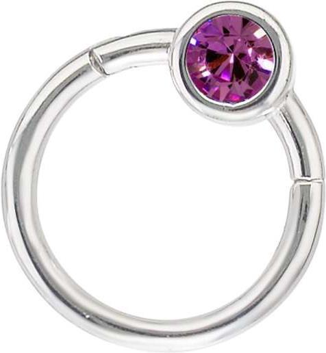 Produktbild Bijouteria 1.2mm Piercingstab (Edelstahl, Swarovski Kristall)