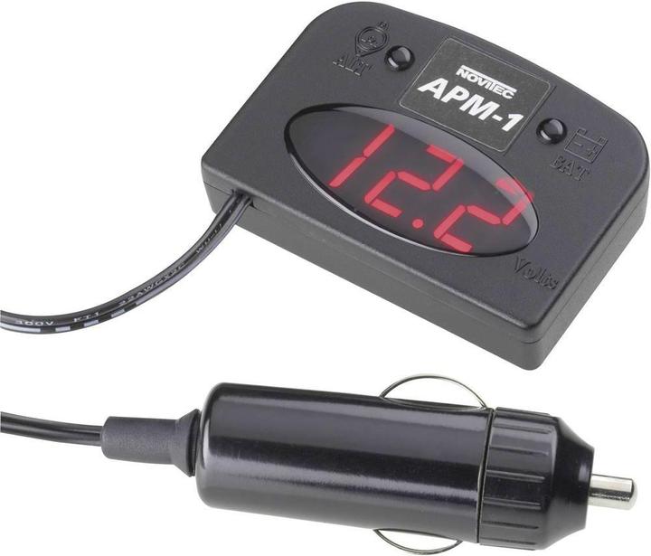 Actual product image Novitec Voltmeter APM1 Battery tester