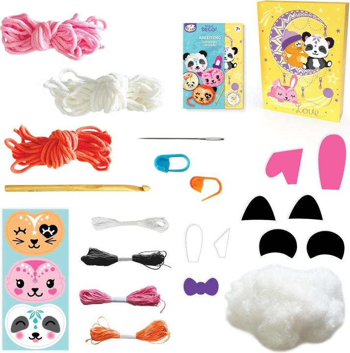 Actual product image Artista Crochet & sewing set animals