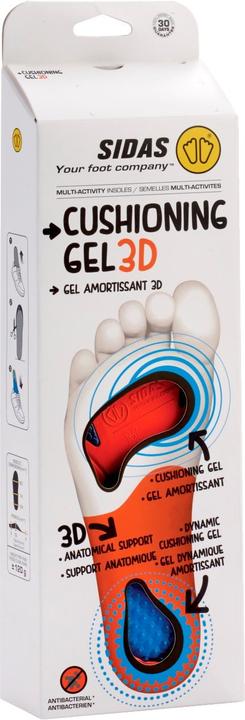 Actual product image Sidas Cushioning Gel 3D