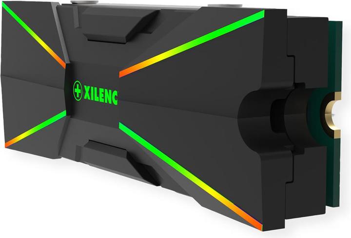 Actual product image Xilence M2SSD.B.ARGB Memory Module Cooler Black 1 piece(s)